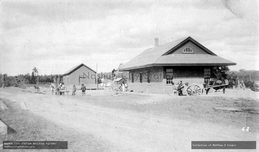 Postcard: Mack Point Depot, Searsport, Maine